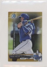 2017 Bowman Chrome Minis Prospects Gold Refractor 4/50 Chase Vallot #BCP10 nd3