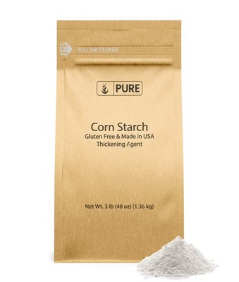 Corn Starch (3 lb) Thickener For Sauces, Soup, & Gravy