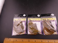 3 Queen Tackle Tungsten Bass Rattle Jig 3/8oz Royal Tungsten Series Tenn Craw