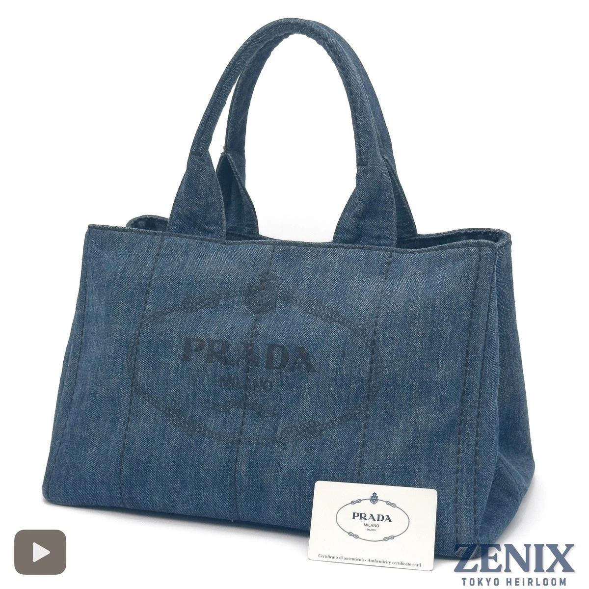 PRADA Blue Bags & Handbags for Women for sale | eBay