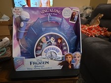 NIB eKids Frozen 2 Sing Along Boombox Karaoke System Microphone  FR-115. EMv24