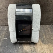 RADO DIASTAR 205.0296.3 Ceramic Black Quartz Ladies Watch From JAPAN (CP3014906)