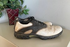 FootJoy Golf Shoes Contour Series 54031 White, Black Tan Leather Mens Size 10M