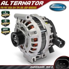 Alternator for Fiat 500X 334 Tipo 356 Jeep Renegade BU 1.6L 2012-2020 51942146