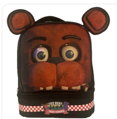 Five Nights At Freddys FNAF Freddy Fazbear Game Movie Lunch Bag Soft Lunch  Box