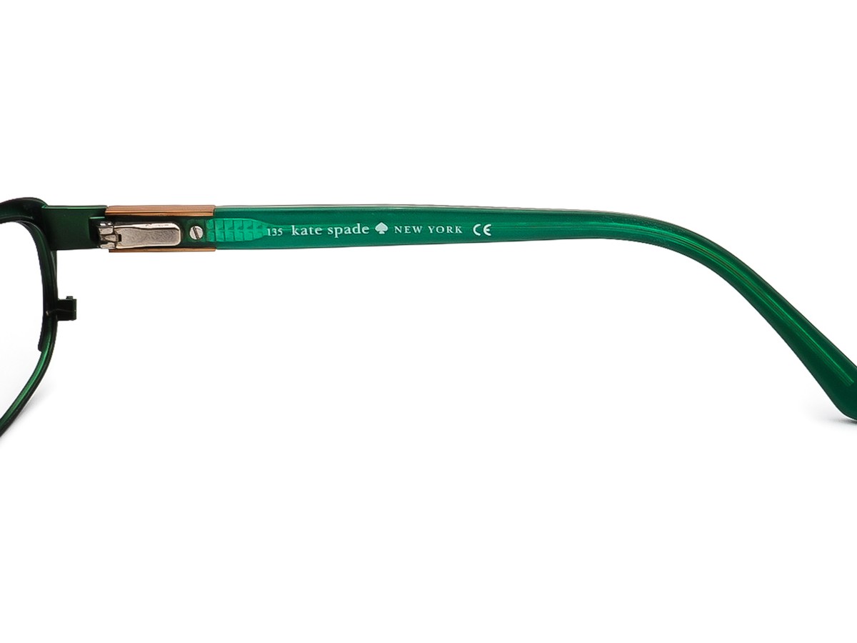 Kate Spade Eyeglasses Alaine 0DC7 Brown Tortoise/Green Oval 