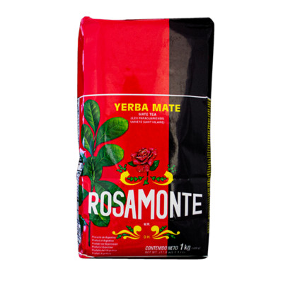 Mate Tee Rosamonte Elaborada Con Palo Tradicional Yerba Mate  Argentinien 1 kg