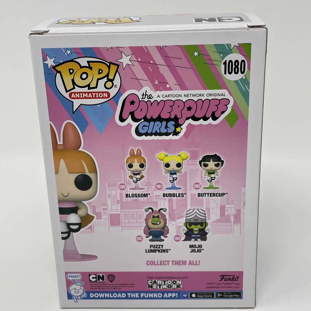 Funko Pop! Animation Powerpuff Girls 1080 Blossom with Protector