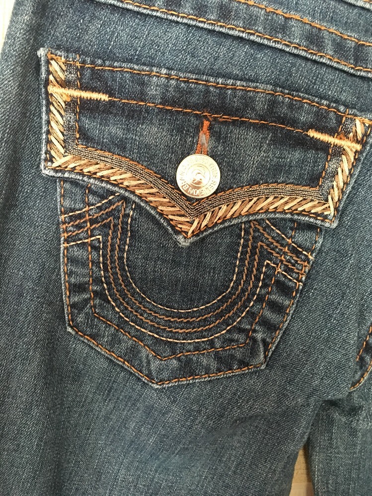 New Women's True Religion Jeans, Light Blue, Size 25 New Women's True Religion Jeans, Light Blue, Size 25