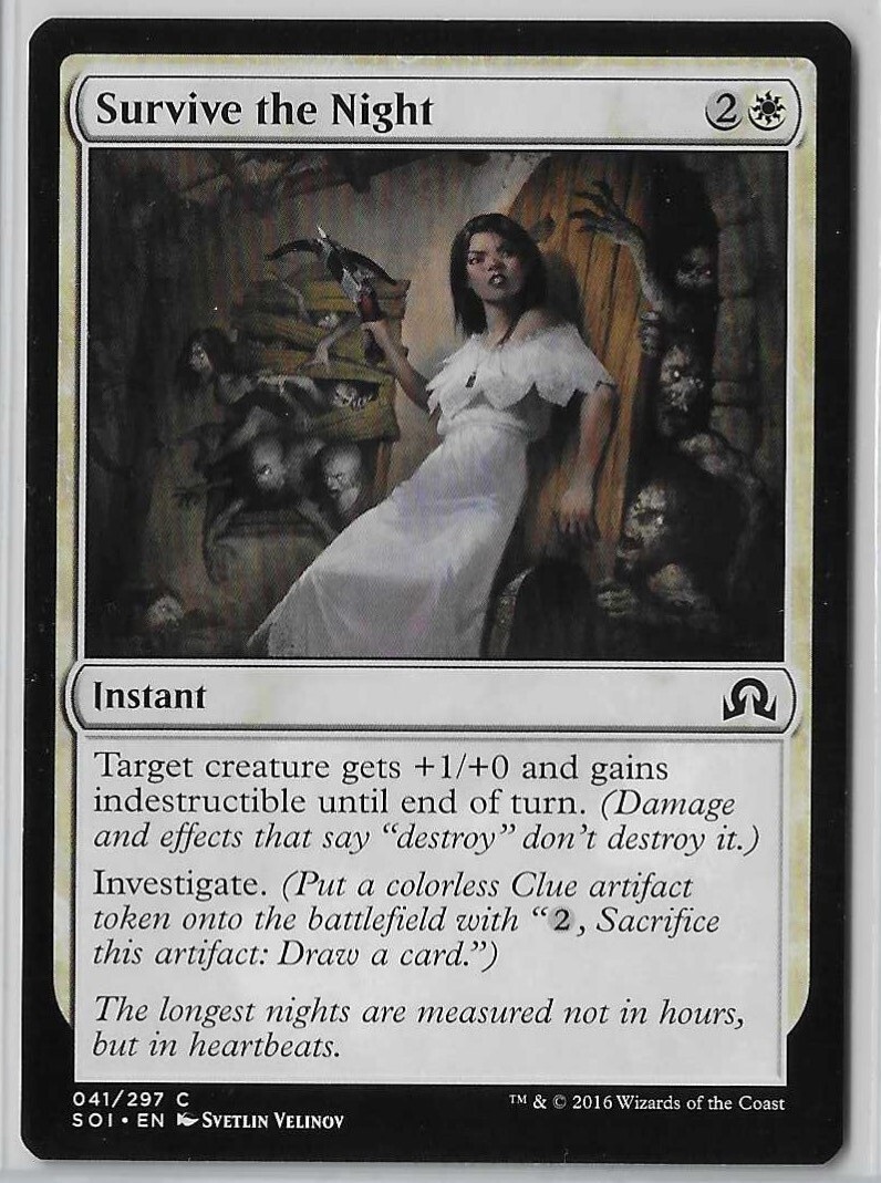 cards that make it night mtg Magic: The Gathering Magic Game | Card Game for 2-5 Players | 5 Decks | 5 Dice (Damage and effects that say destroy dont destroy it.) Investigate MtG 2020 Core Set Mythic