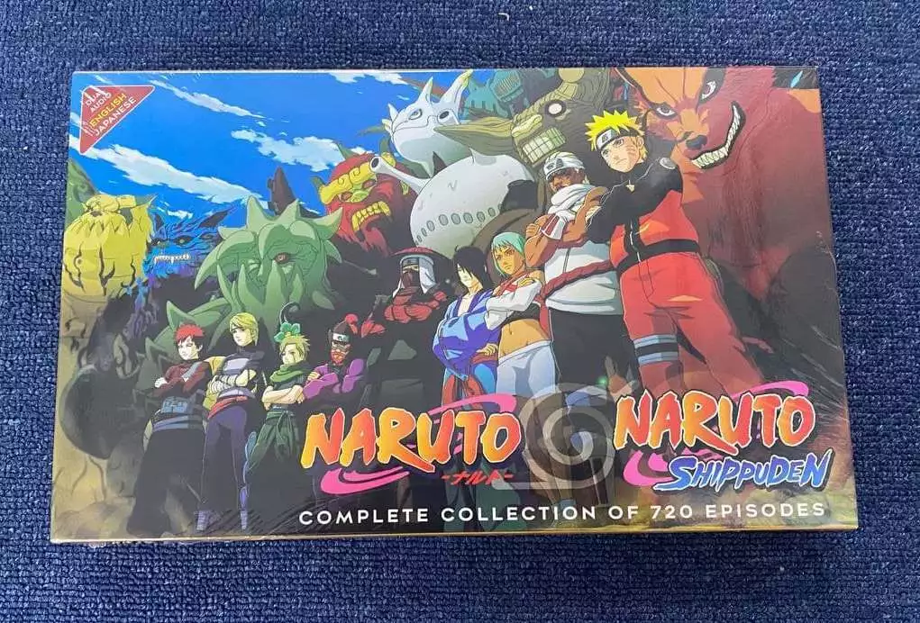 Blu-ray Box Coleção Naruto Clássico + Shippuuden - Completo