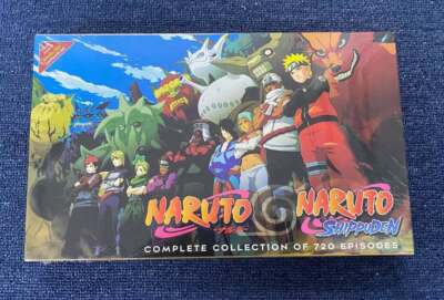 English DVD Naruto Shippuden Vol 1-720 Complete Collection English Dub DHL Ship