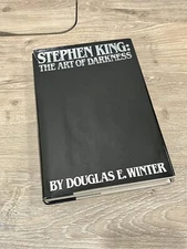 Stephen King : The Art of Darkness by Douglas E. Winter (1984, First Edition)