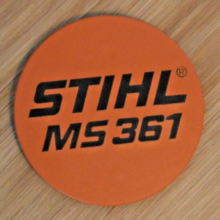 Genuine Stihl MS361 OEM Badge Model Plate 1135 967 1500 Tracked Options