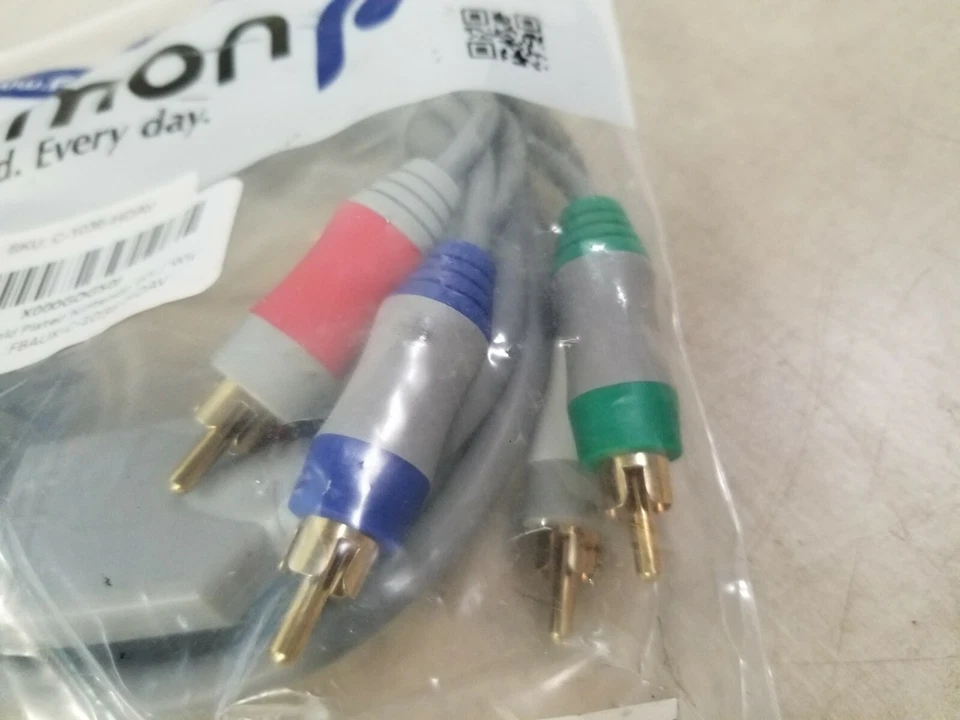 X16 Fosmon Gold Plated 6 Ft HDTV Component Cables RCA AV for Nintendo Wii U Wii - Image 3 of 4