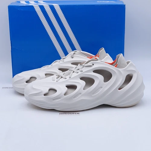 Size 10.5 Men's adidas adiFOM Q Sneakers GY4455 Off White/Aluminum/Wonder White