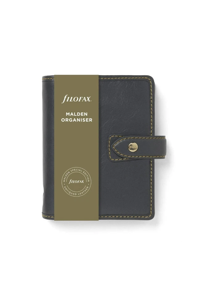 FiloFax Malden SONDEREDITION Leder persönlicher Organizer 2024 Tagebuchplaner NEU - Bild 2 von 4