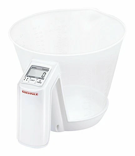 Digital Kitchen Scale, Baking Scale, Food Preparation, White