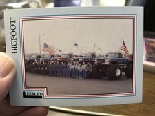 1988 Legend of Big Foot MONSTER TRUCK CARD # 095