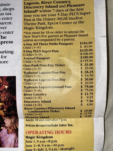 RARE 1990 WALT Disney World News. Summer edition. - Picture 7 of 9