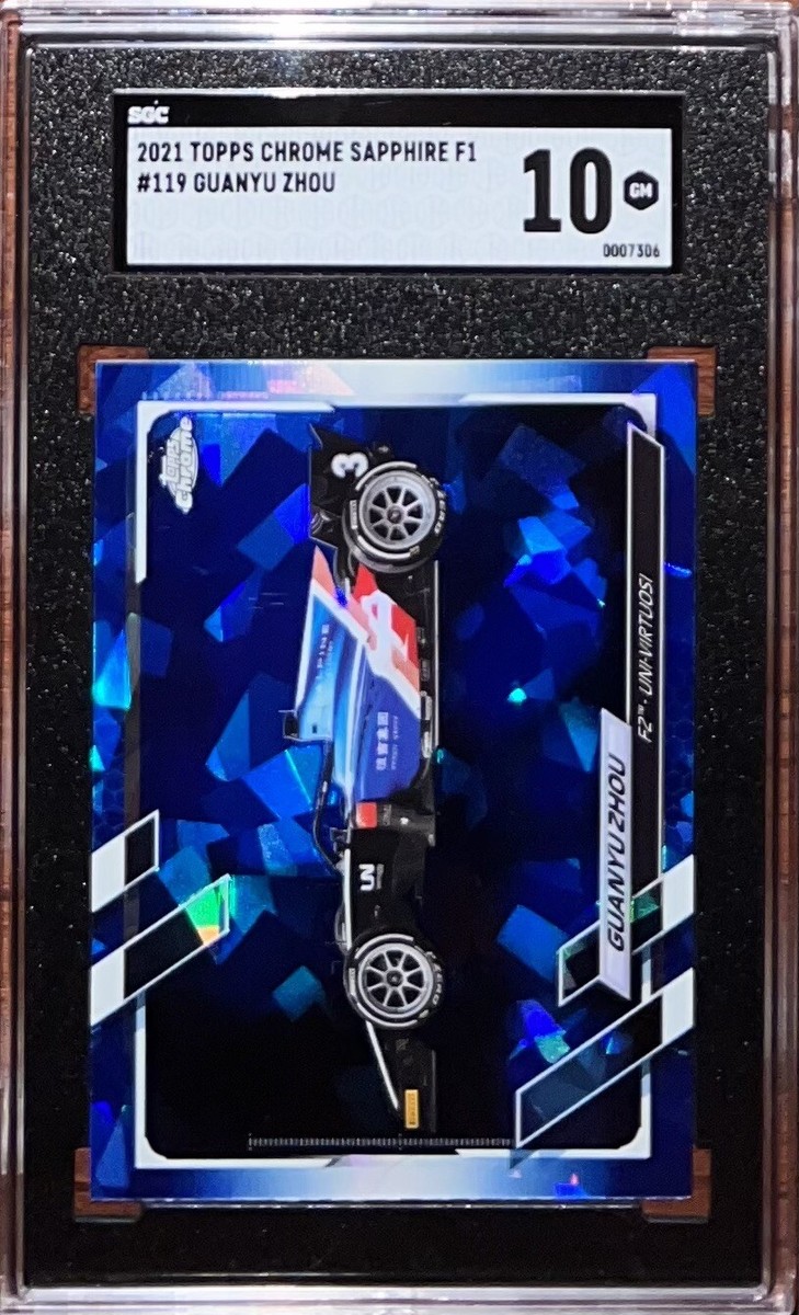 topps f2 guanyu zhou