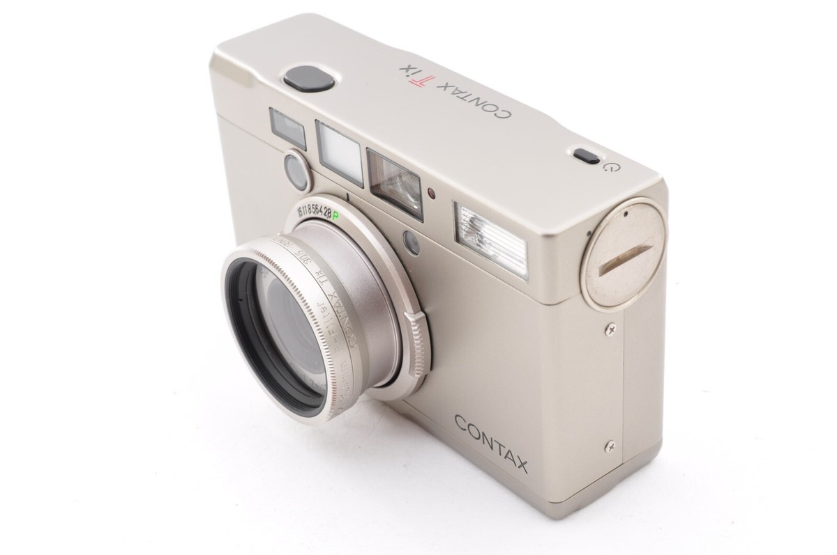 Contax Tix Carl Zeiss Point ＆Shoot APS Film Camera in Box