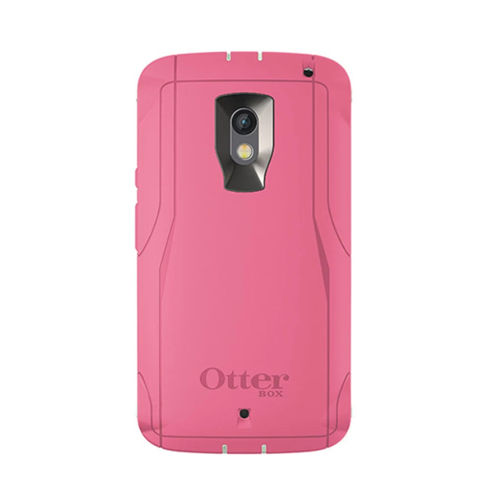 Nueva Funda Auténtica Serie Otterbox Defender Para Droid Maxx 2 Rosa Foto 2 de 4