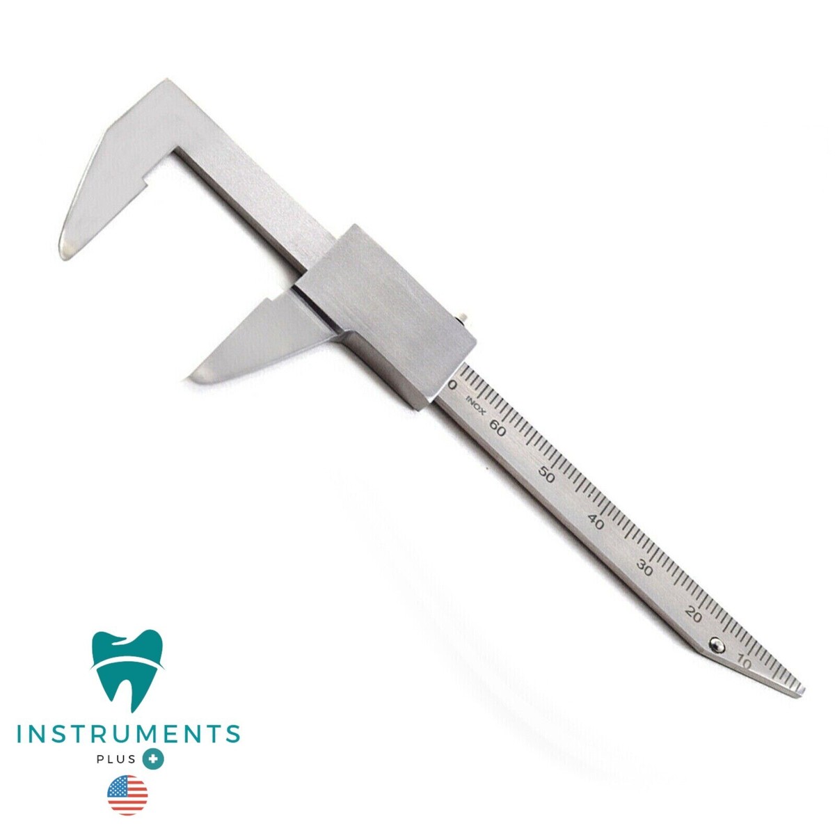 Pied à Coulisse Orthodontique Duck Barren – Tête Unique, Inox, Inst-Plus, Pakistan