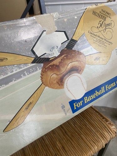 Hunter 44" Baseball Ceiling Fan Reversible Blades Model 21841- Replacement Part - Picture 4 of 4