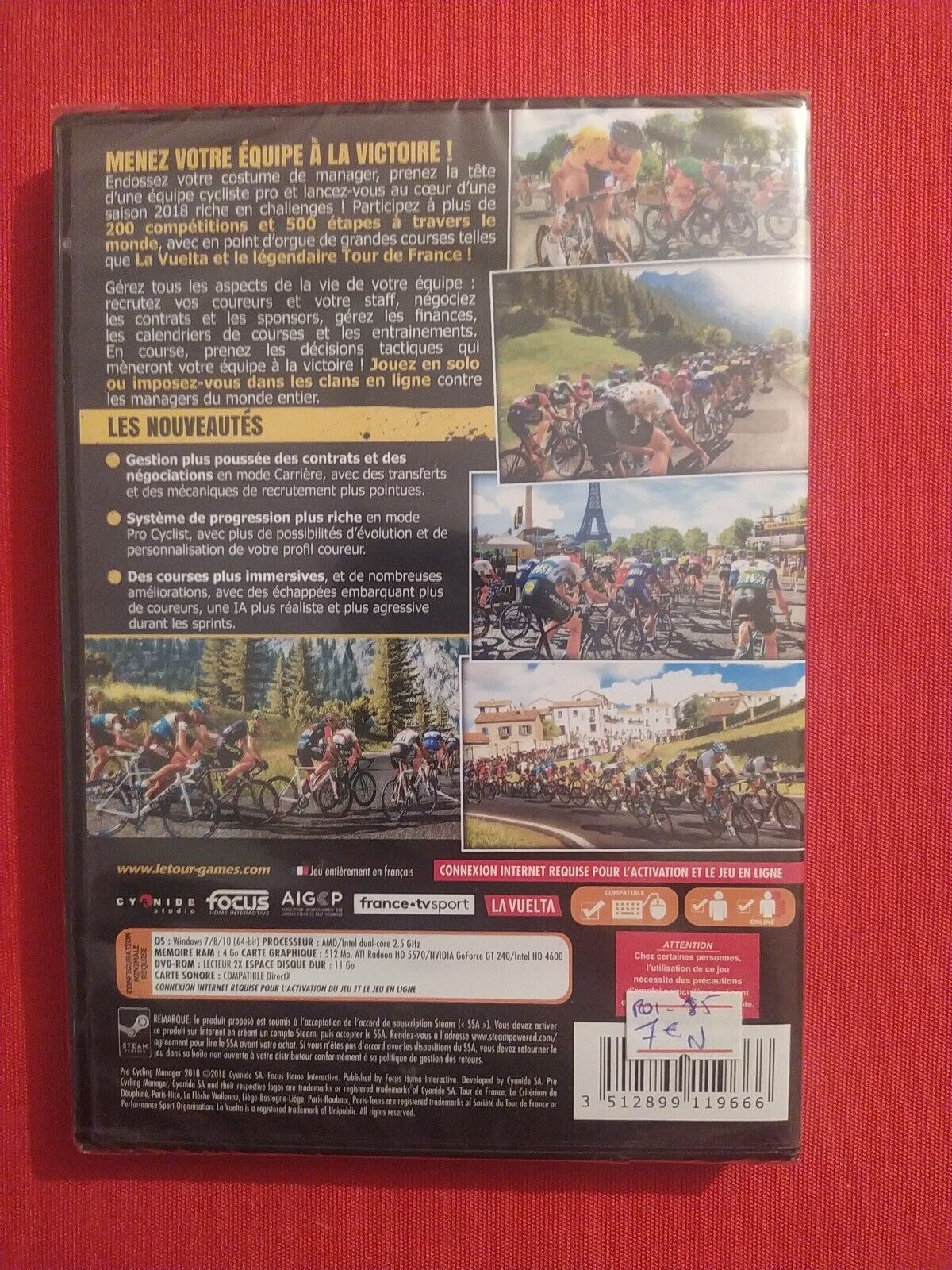 Video Game PC Pro Cycling Manager 5 NEW SEALED