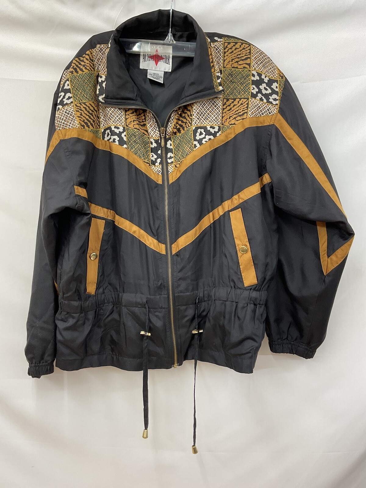 Silk Medium Active Frontier Jacket Gold, Black, A… - image 4