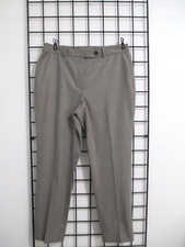 BROOKS BROTHERS / ITALIAN WOOL    SIZE 12 / 34" WAIST GRAY / WOOL PANTS