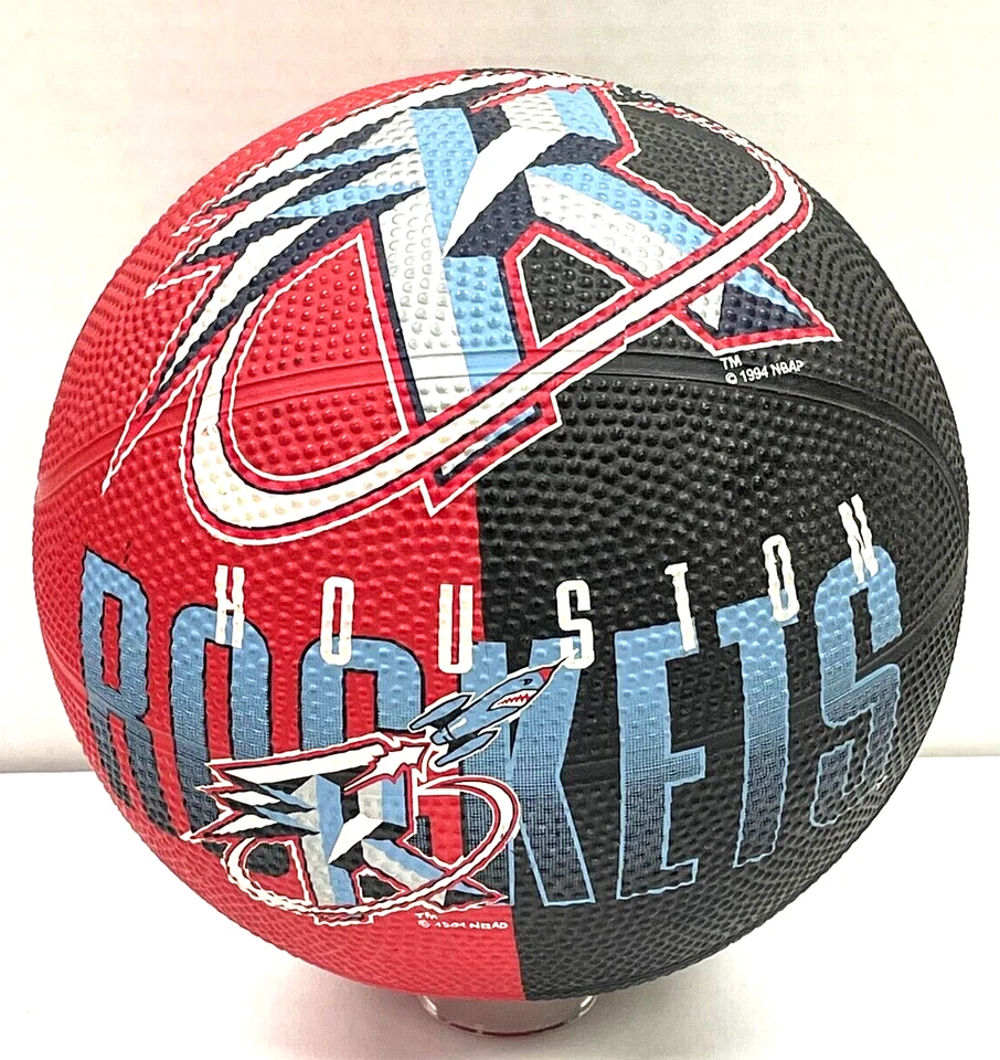 Mini basquete assinado por Eddie Johnson Spalding Houston Rockets BAS Y55246 - Imagem 3 de 4