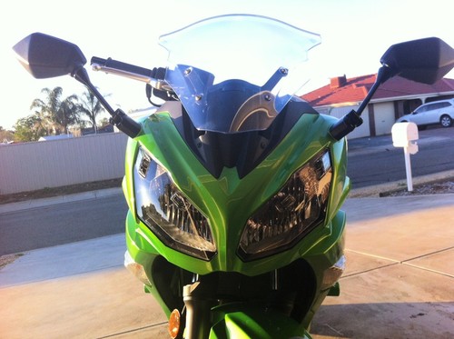 Mirror Extenders Spacers - Kawasaki ER-6F ER6F Ninja 400R 650R 400 650 2009 2012 - Picture 5 of 7