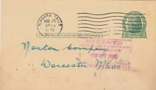 U.S. THE CARBORUNDUM COMPANY,Niagara Falls 1940 to Norton Co PrePaid Card  47660