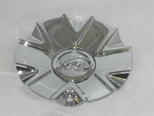 VCT WHEELS BOSSINI CHROME 213-2490-CAP LG1108-28 WHEEL RIM CENTER CAP 