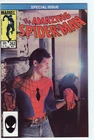 AMAZING SPIDER-MAN #262 - 6.0 - WP - Photo Cover - Spider-Man Unmasked