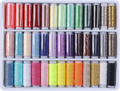 Nähgarn Set Nähmaschinengarn Von Polyester Multi Farben Zum Quilten Stitching Ha