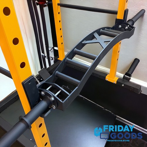 New Curved Cambered Olympic Multi-Grip Swiss Specialty Barbell Bar + FREE CLAMPS - 第 6/12 張圖片