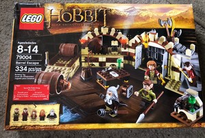 lego the hobbit barrel escape