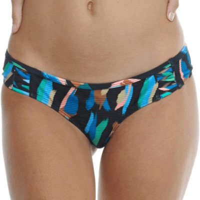 Eidon Women s Rebel Mid Rise Cheeky Hipster Swimsuit Bottoms, Size L, NWOT