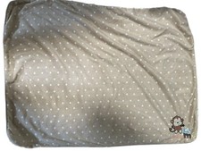 Carters Just One You Monkey Love Me Baby Blanket Plush Brown Security Lovey