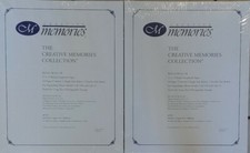 Lot 2 NEW Creative Memories 12x15 Ruled Scrapbook Refill RCM-15R  15 Blank Page