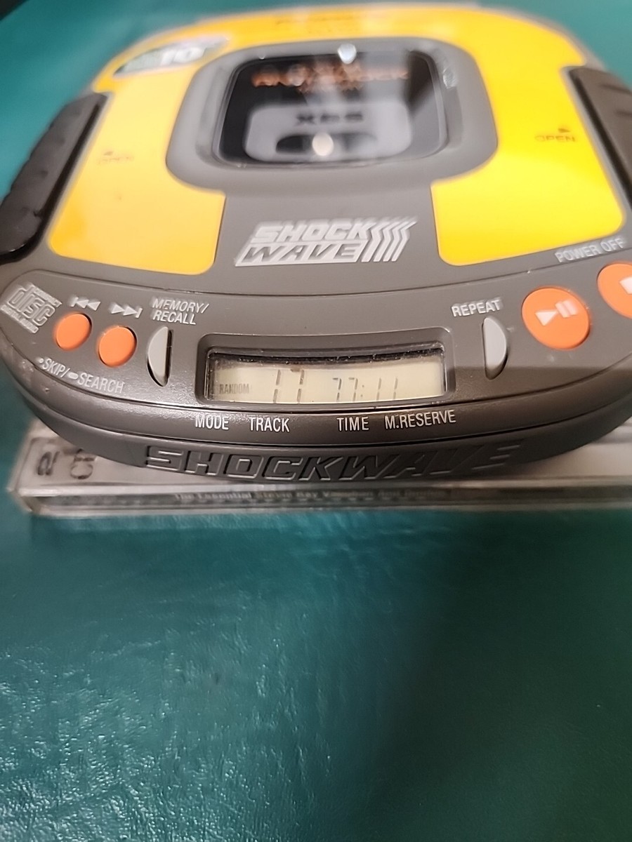 Panasonic Shock Wave Vintage Portable CD Player SL-SW404 Not