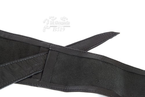 Cintura Fusciacca In Vera Pelle Multicolore Per Donna, Stile Obi Giapponese, Taglia Unica