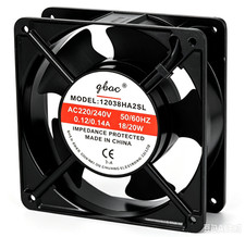 Cooling Fan 12038 AC 220V 240V 120x120x38mm Axial Fan Industrial Cabinet Welder