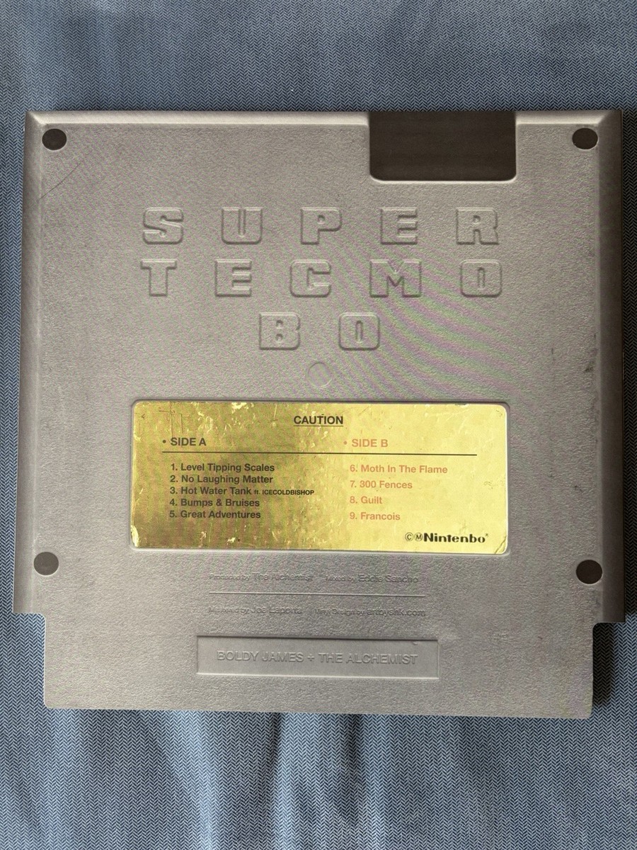 Boldy James + The Alchemist* – Super Tecmo Bo Vinyl NEVER PLAYED