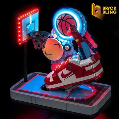 BrickBling LED Licht Kit für LEGO Nike Dunk Trickshot 43021 (Standard)