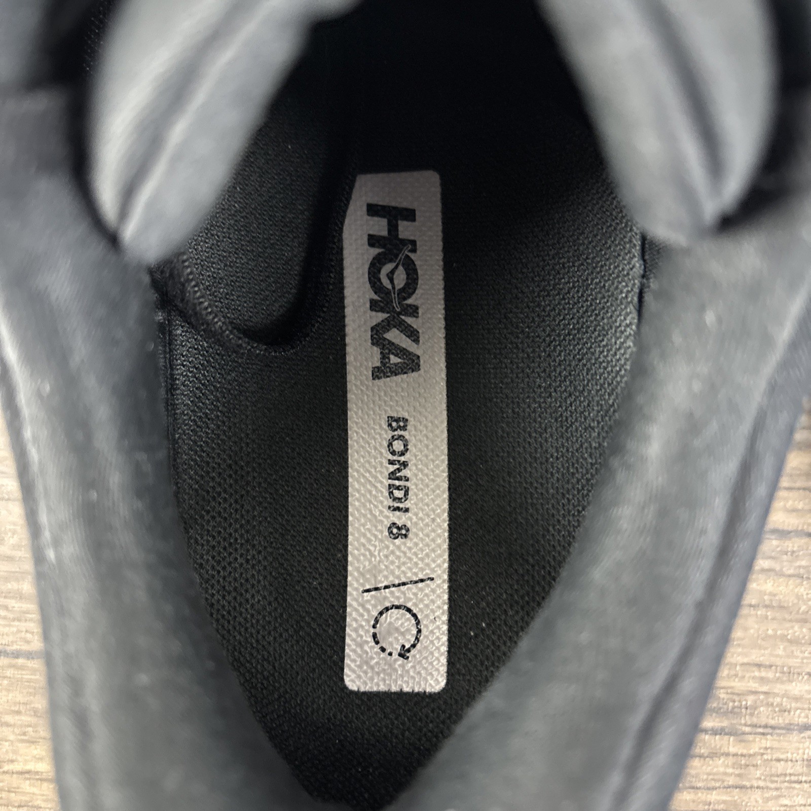 Hoka One One Bondi 8 Triple Black Running Shoes Women’s Size 10D Wide Sneakers thumbnail 18