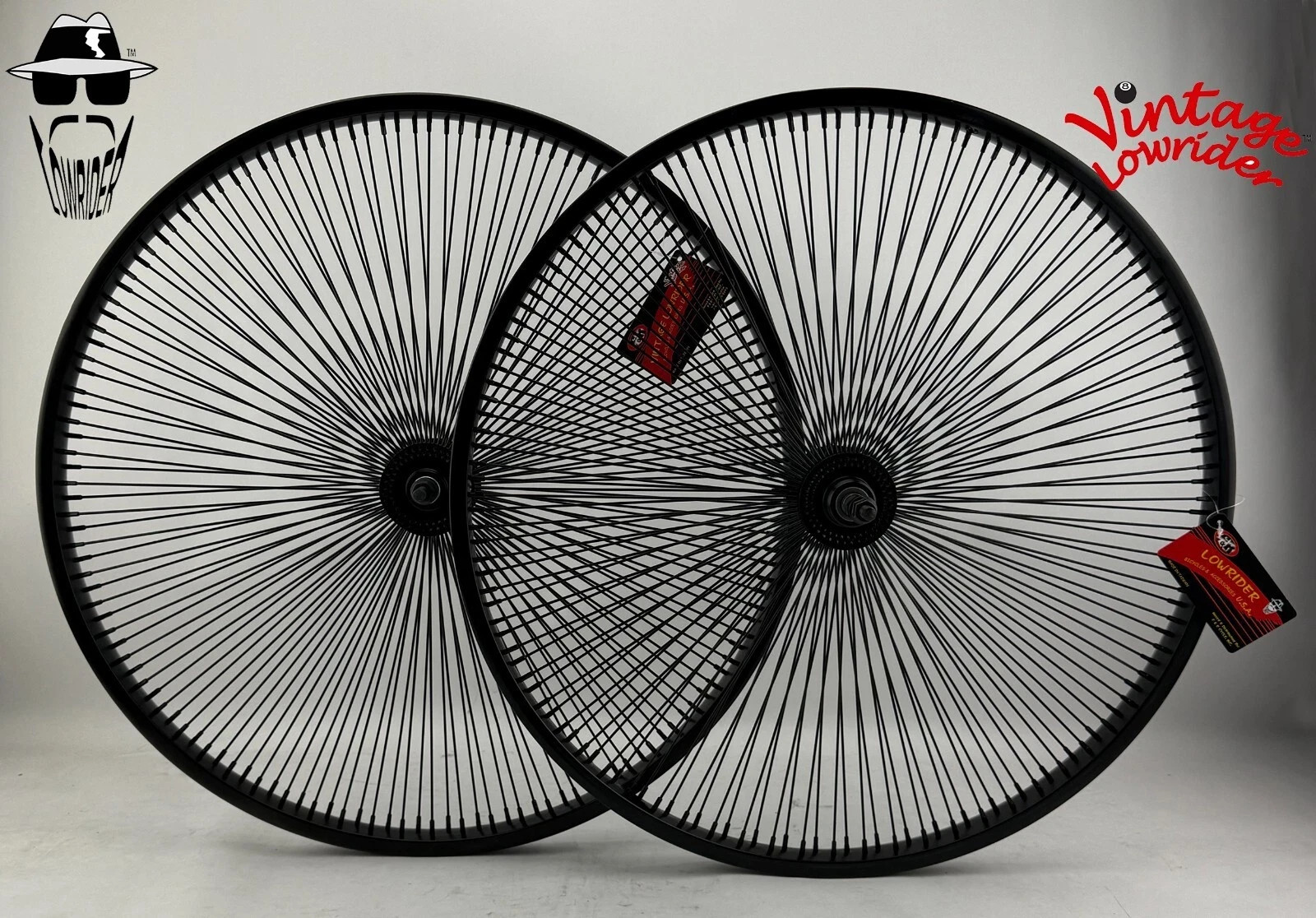 Wheels&nbsp;with 144 Spokes Black